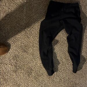 Kids Black Jogger Pants